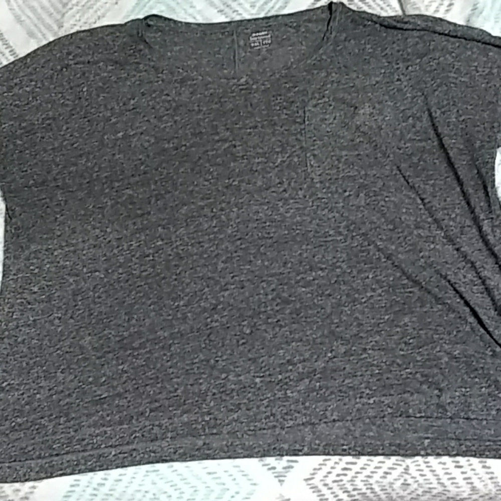 Grey boyfriend tee
